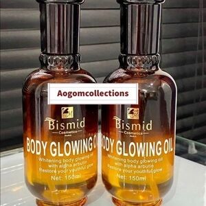 Bismid Cosmetics Body Glowing Oil For Lightening Skin 1 piece